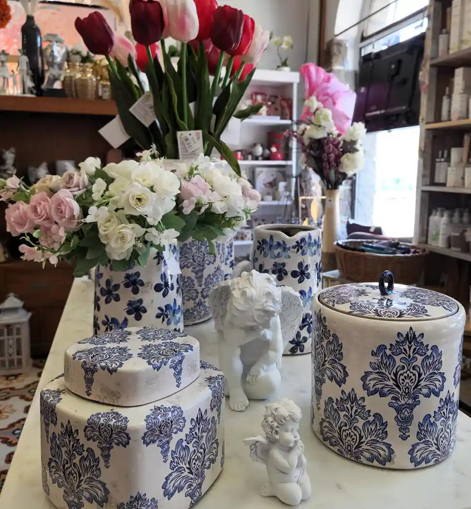 Objets de décoration chez Bibiche à Roquebillière